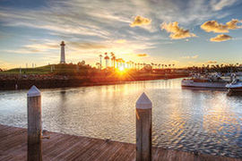 Long Beach sunset