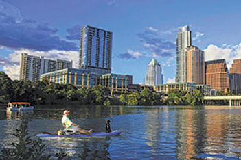 Austin city skyline