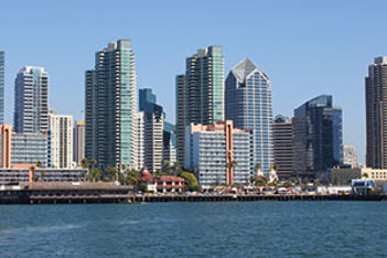 San Diego coast