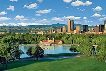 Colorado Denver skyline