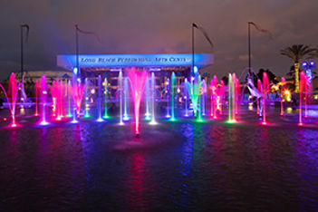 Long Beach fountains