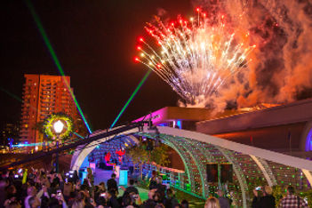 New Rainbow Bridge Unveiled at Long Beach Convention & Entertainment Center
