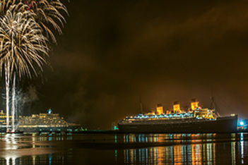 Queen Mary fireworks night