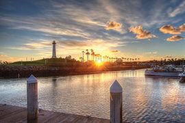 Long Beach downtown Los Angeles