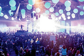 Long Beach Convention Center ballroom