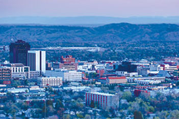 Billings city skyline