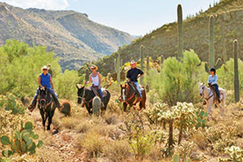 Horseback riding in Tucson