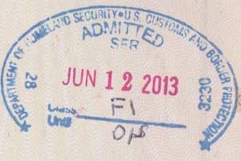 Customs Stamp