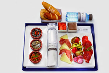 healthy airline food