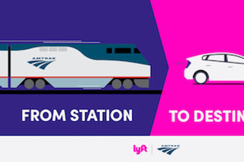 Amtrak, Lyft Partnership Promises 'End-to-End' Travel Experience