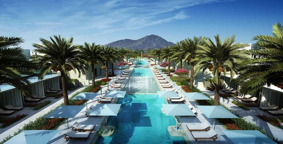 The pool at the Ritz-Carlton, Paradise Valley, in Arizona reportedly will be the longest in the United States.