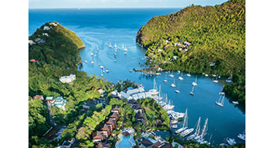 Marigot Bay Resort and Marina view Marigot Bay Resort and Marina view