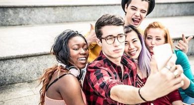 Generation Z - Young People - Selfie