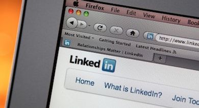 LinkedIn Web Page