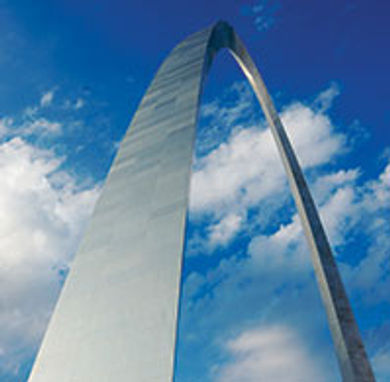 St. Louis' Cervantes Convention
Center is walking distance from
city icons like the Gateway Arch