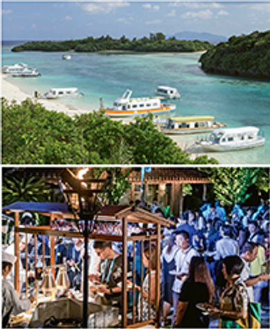 Japan's natural beauty and event
potential delights