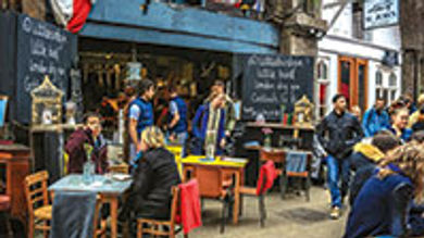 Touring London's local markets
provides incentive winners with
a memorable culinary experience