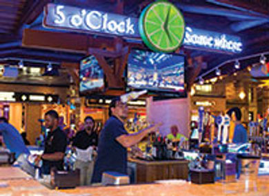 Resorts Casino Hotel in
Atlantic City's new 5 o'Clock
Somewhere Bar
