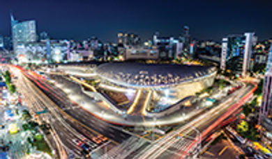 Seoul's Dongdaemun Design Plaza
is a futuristic sensory overload