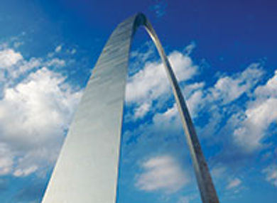 St. Louis' famed Gateway Arch is an
iconic and affordable venue