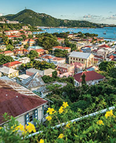 St. Thomas in the U.S. Virgin Islands
was a popular Caribbean incentive
destination this year