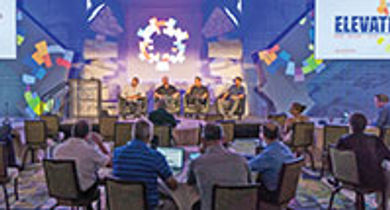 Third-party A/V companies like Rental
and Staging Network's members can
offer planners finder's fees