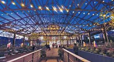 Opened last November, Philadelphia's Cherry Street Pier presents a host of artists-in-residence working out of repurposed shipping containers.