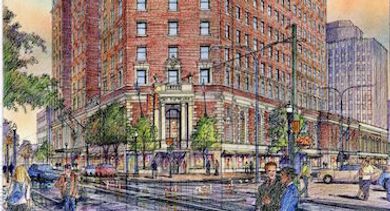 Marriott Syracuse Downtown - Rendering
