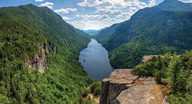 Ausable Lake Adirondack Mountains