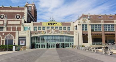 Asbury Park - Boardwalk and Convention Hall - New Jersey