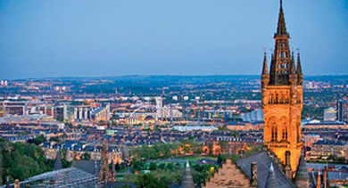 Glasgow tower skyline