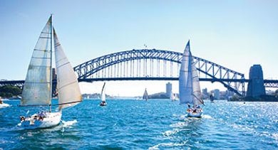 Sailing Sydney Harbour