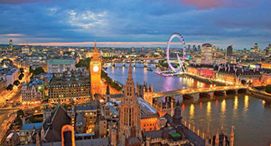 London night skyview