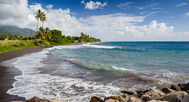 St Kitts beach
