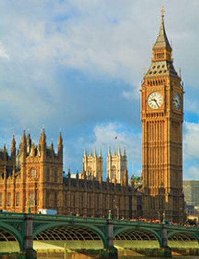 This city has no shortage of icons
for groups to check out, Big Ben's
tower at Westminster Palace being
among the most famous
