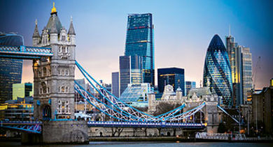 London night skyline