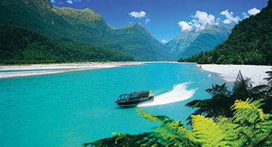 Haast River Safari jet-boat outing Haast River Safari jet-boat outing