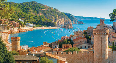 Tossa de Mar on the Costa Brava Tossa de Mar on the Costa Brava
