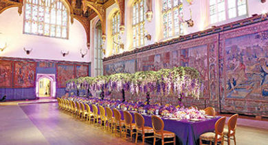 Hampton Court Palace's medieval Great Hall is one of the most spectacular event spaces in Great Britain.