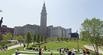 Downtown Cleveland park