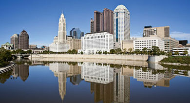 Columbus revier view Columbus revier view