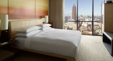 Atlanta Marriott Marquis Guest Room