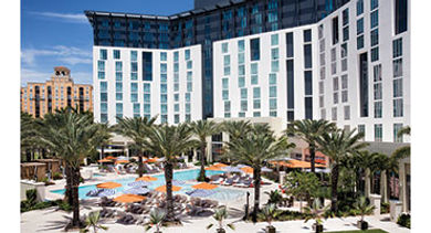 Hilton West Palm Beach poolside Hilton West Palm Beach poolside