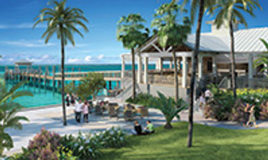 The Marina Grill is one of
the new restaurants at the
Keys' newest playground,
the Playa Largo Resort & Spa