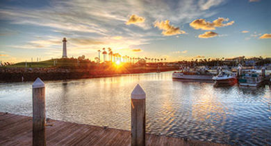 Long Beach sunset