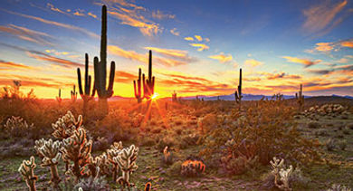 Arizona sky landscape Arizona sky landscape
