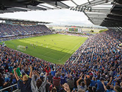 San Jose's Avaya Stadium also doubles
as a great event venue for meeting
and incentive groups