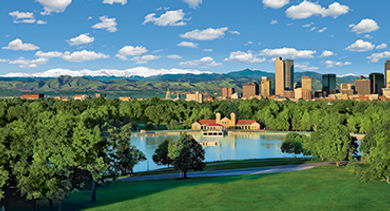 Colorado Denver skyline