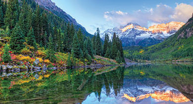 Colorados Rocky Mountains stock