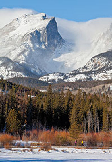 Estes Park, CO, offers an affordable
alternative to popular ski spots